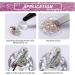 Nail Powder - Chrome Nail Powder Temperature Change Nail Glitter Sparkle Nail Art Powder Brown Glitter Dust for Nail Art Manicure Decoration Accessories (0.3g) Color Change: 011 - Buy Online on GoSupps.com