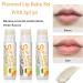 Shop SPF 30 Lip Balm Set - 3 Pcs Hydrating Flavored Lip Balm with Vitamin E & Aloe Vera for Women & Girls - International Shipping Available - Buy Online on GoSupps.com