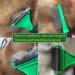 Elfirly Pet Dematting Comb Tools with Double Side Blade Undercoat Rake for Cats and Dogs (2 Pack - Dog Dematting Rake & Grooming Comb) Suitable for Removing Stubborn Mats and Tangled Hair - Buy Online on GoSupps.com