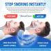 Mouth Guard For Sleep Snoring Solution - Snoring Mouthpiece For Quiet Sleep - Reusable Mouth Guard For Stop Snoring - Help Men/Women for Their Sleep Breathe Better - V Flow Design - 1mm - 4mm - Buy Online on GoSupps.com