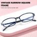 Siphew Blue Light Filter Glasses | Unisex Anti-Blue Light Glasses for PC & Gaming | Slim Rectangular Frame - Black - Buy Online on GoSupps.com