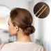 Buy 150 Wave Shape Hairpins | Gold Metal Bobby Pins Set for Girls & Children | Hair Accessories for Salons - Buy Online on GoSupps.com