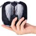 Menstruation Pad Bag with Zipper - Stylish Women's Napkin & Tampon Pouch | Broken Angel Wings Design - Buy Online on GoSupps.com