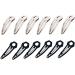 12 Pack Novelty Flimsy Functional Hair Clips Stainless Steel Self-Defense EDC Survival Kit Clips Barrettes Hairpins Snap Clips Hiking Hair Clips Water-drop Hair Barrettes Stocking Stuffer Hair Pins Hair Slide Stylish for...