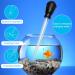 WEAVERBIRD Manual Fish Tank Water Changer Aquarium Dropper 30ml Aquarium Clean Pipette Dropper Fish Tank Cleaning Waste Remover Aquarium Gravel Cleaning Straw Black - Buy Online on GoSupps.com