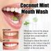 Oralhoe Coconut Mint Mouthwash & Oil Pulling - Natural Teeth Whitening with Peppermint - 1PC - Buy Online on GoSupps.com