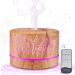 500ml Essential Oil Diffuser,Premium Aromatherapy Diffuser Humidifier with Timer and Auto-Off Safety Switch, 7 Colors Lights,Ultrasonic Cool Mist Diffuser for Home Office Room Wood Grain