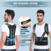Fit Geno Upgraded Full Back Brace Posture Corrector for Men - Adjustable & Breathable Support for Back Pain Relief Scoliosis & Thoracic Spine (Large - Buy Online on GoSupps.com