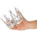 ZENFUN Set of 3 Crown Cake Toppers Crown Decorations for Party Beaded Rhinestone Mini Crown Baby Showers Cake Topper Birthday Parties Princess Themed Parties 3 Colors - Buy Online on GoSupps.com