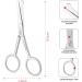 Fine Lines Baby Nail Scissors: Rounded Ends for Safe Nose & Ear Grooming - Ideal for Kids' Nails, Cuticles, and Hair Trimming - Buy Online on GoSupps.com