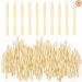 350 PCS Bamboo Forks 3.5 Inch Disposable Food Bamboo Picks Mini Food Bamboo Forks Eco-Friendly Bamboo Picks for Appetizer Fruit Dessert Barbeque Snacks Sandwich