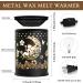 Electric Metal Wax Warmer - Stylish Home Office Decor & Unique Gifts (Moon/Flower Fairy Design) - Buy Online on GoSupps.com