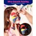 Buy Creamify 7-Piece Neon UV Body Painting Colors Set - Washable Face Paint & Glitter for Kids Parties - Glow in the Dark Makeup Pencils - Buy Online on GoSupps.com
