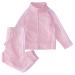 adidas girls Classic Tricot Track Set 5 Clear Pink