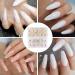 Yokilly Acrylic Nails Tips Set - 1000pcs French Press On False Tips with Case, Nail Files, Clipper - 10 Sizes Clear & Natural Long for Nail Art - Buy Online on GoSupps.com