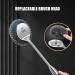 Stainless Steel Pot Brush with Long-Handle Stainless Steel Scrubbing Brush - Kitchen Cleaning Metal Stainless Steel Scrubbing Brush Non Stick Pot Steel Wire Ball - Buy Online on GoSupps.com