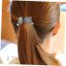 minkissy hairpin rhinestone barrettes pearl hair clips korean hair accessories rhinestone hair accessory minimalist hair clip ponytail buckles ponytail cuff high ponytail holder Metal Miss - Buy Online on GoSupps.com