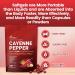 Cayenne Pepper Supplement Supports Leg Vein Heart and Blood Vessel Health with Turmeric Cinnamon Vitamin E D3 K2 & Extracts of Grape Seed Hawthorn Beetroot Berberine and Other (240 Capsule) - Buy Online on GoSupps.com