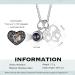 Personalized Albert Band Projection Photo Keychain - Custom Pet Paw Print Gifts for Women Girls and Couples - Buy Online on GoSupps.com