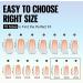 TOMICCA Short Coffin Nail Tips 180PCS - Nude Matte Full Coverage Soft Gel Nails for Nail Art Extensions - Buy Online on GoSupps.com