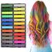 24 Colors Hair Chalk Set for Kids and Pets - Washable Hair Dye Art Gift for Halloween, Birthdays, Easter, and Cosplay - Buy Online on GoSupps.com