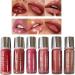 Lip gloss fuller plumping lip gloss 6 Pieces Moisturizing Lip Gloss Lip Clay Lip Gloss Long Lasting Makeup Cosmetics Lipstick Makeup for Women Girls Lips and Cheeks - Buy Online on GoSupps.com
