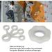 Finger Exerciser Hand Finger Stretch Band Washable Finger Stretcher Hand Grip Strengthener Portable Silicone Lightweight for Home for Weak Hands Light Gray - Buy Online on GoSupps.com