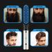 3-in-1 Beard Straightener Brush with Balm & Growth Oil | Perfect Gift for Men & Women - Buy Online on GoSupps.com