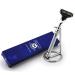Haryali London Dreikant -compatible razor & shaving stand made of stainless steel - premium selection for the razor - perfect for wet shaving - ideal as a gift