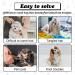 Knotting Comb for Cats 3 In 1 Massage Pet Knotting Comb Portable Dematting Comb for Dogs Pet Grooming Tools for Removing Tangled and Loose Hair - Buy Online on GoSupps.com