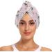 Rainbow Pandas Quick Dry Hair Cap Set | 2-Piece Super Absorbent Towel & Button Headband - Soft & Comfortable for All Hair Types - Buy Online on GoSupps.com