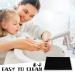 Ink Pad 5x4'' Washable Non-Toxic Stamp Pad for Baby Footprint Handprint - Black - Buy Online on GoSupps.com