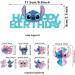 16pcs Stit Birthday Cake Topper Stit Blue Birthday Party Supplies Birthday Party Cake Topper for Stit Birthday Party Decorations - Buy Online on GoSupps.com