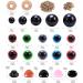 570 Pcs Plastic Safety Eyes & Noses with Washers for Crafts - Amigurumi, Crochet, Teddy Bears - Assorted Sizes & Colors - Buy Online on GoSupps.com