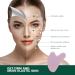 100% Natural Pink Gua Sha Heart Shape Stone for Facial Massage & Skin Care | Beauty Tool for Relaxation & Muscle Relief - Buy Online on GoSupps.com