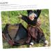 HOMSFOU 3pcs witch gifts glow toys halloween props witch decor Hanging Witch Ornament Halloween Tree Hanging Halloween Party Decor parachute decorate black clothes supplies plastic Without - Buy Online on GoSupps.com