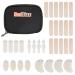 (32 Count) Blister Bandages for Feet and Moleskin for Blisters - Blister Prevention Assorted Sizes Variety Pack