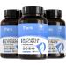 300mg Pure Elemental Magnesium Capsules - 180 Vegan Caps | Non-GMO & Gluten Free Supplement - Buy Online on GoSupps.com