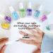 Eternal Acrylic Top Coat Nail Polish - Quick Dry Long Lasting Finish - Chip Prevention & Glossy Fingernail - 13.5mL - Buy Online on GoSupps.com