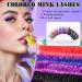 Uranian Colored Lashes Clusters - 280pcs DIY Eyelash Extensions 14mm & 16mm D Curl for Dramatic Looks - Ship Worldwide - Buy Online on GoSupps.com