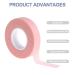 6 Roll Eyelash Tape - Medical PE Microporing Tape for Eyelash Extensions | Fabric Tape for False Eyelash Makeup Tool (0.5 inch x 10 yards) - International Shipping Available - Buy Online on GoSupps.com