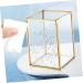PopetPop 2-Station Chest of Drawers Makeup Organizer - Clear Cosmetic Brush Holder & Presentation Stand for International Shipping - Buy Online on GoSupps.com