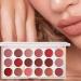 Matte red lipstick makeup lip gloss palette waterproof lipstick palette with 18 colors moisturizing lip cream palette lip gloss for beginners - Buy Online on GoSupps.com