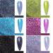 Gzmayuen Holographic Chrome Nail Powder Set - 12 Colors Laser Glitter for Stunning Nail Art | International Shipping Available - Buy Online on GoSupps.com