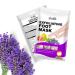 Exfoliating Foot Peel Mask - Lavender + Grapefruit Extract Foot Mask for Deep Exfoliating Peeling Off Calluses & Dead Skin Get Soft Natural Baby Feet in 1 Week (1 pair)