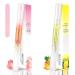 Lot de 2 stylos huile pour cuticules pour le soin des ongles huile pour cuticules pour ongles avec lime ongles huile ongles pour viter les fissures s ches et les ongles suspendus nutrition Saveur ananas et p che