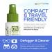 OPTIPAK Lens Cleaner Spray Kit - Eco Friendly Biodegradable Solution for Eyeglasses, Lenses, Screens - Streak Free Formula - 4oz & 1oz Bottles, 4 Microfiber Cloths - Buy Online on GoSupps.com