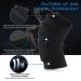 Volleyball Knee Pads Compression Sleeve Support | Men & Women | High Protection & Professional Grade | Running, Meniscus Tear, ACL, Arthritis | Joint Pain Relief | Black (Medium & Large) - Buy Online on GoSupps.com