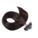 Micro Ring Hair Extensions - #2 Dark Brown 50cm 250 Strands 100% Remy Real Hair Easy to Use Professional Quality - Buy Online on GoSupps.com