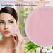 Reusable Makeup Remover Pads 16 Pack - Organic Bamboo Cotton Velvet Rounds with Laundry Bag and Metal Box - for All Skin Types - Red - Buy Online on GoSupps.com